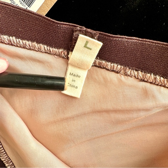 Anthropologie Multi-Color Silk Maxi Skirt - Size: L - Picture 9 of 10